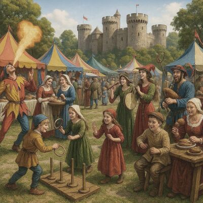 Feria medieval: una fiesta de tradiciones - Experimente la fascinación de la feria medieval: tradiciones, artesanía y gastronomía le esperan.