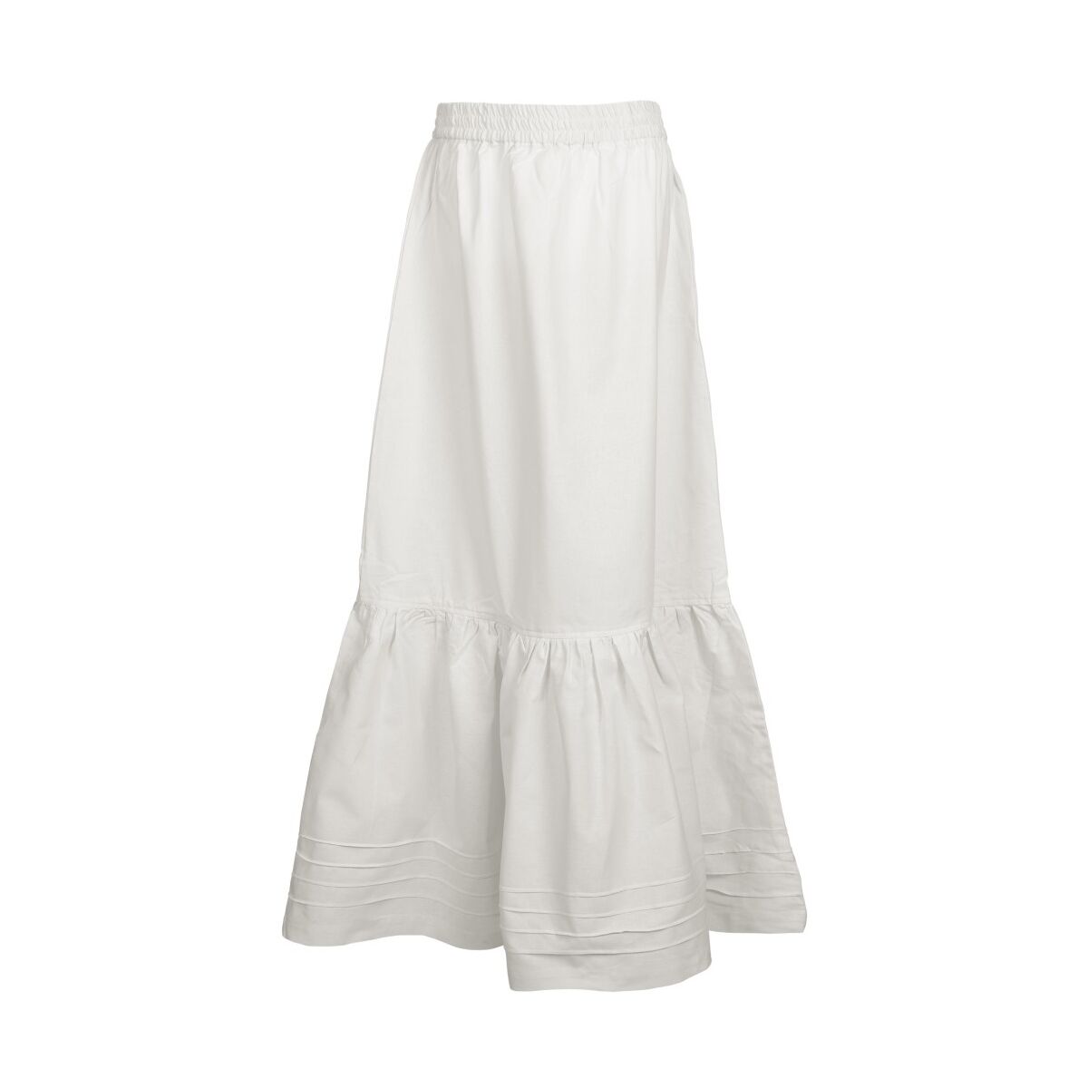 Falda medieval de mercado o enagua naturaleza talla L/XL
