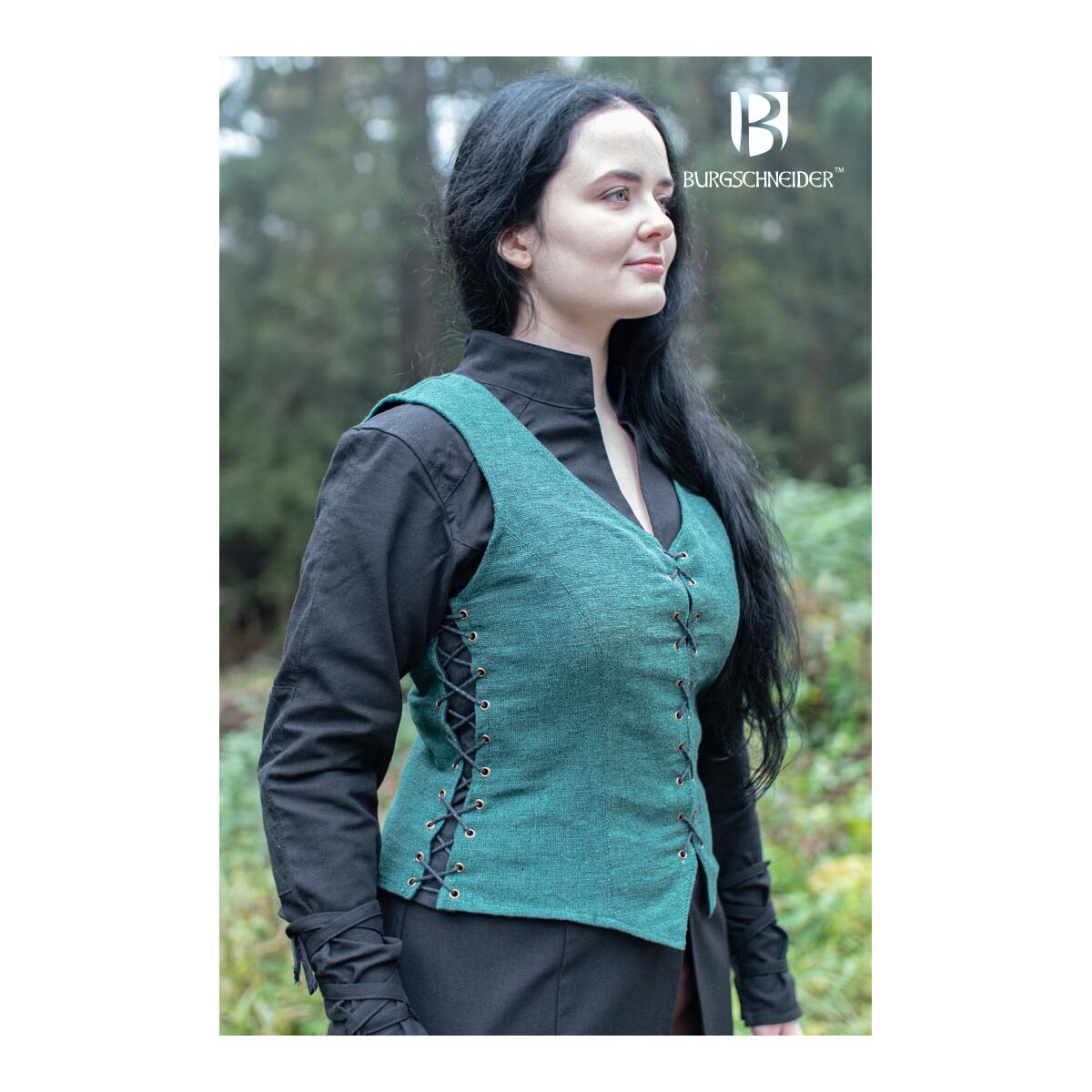 Chaleco medieval Marian Verde XXL