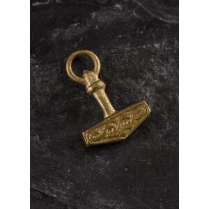 Martillo de Thor con anillo, latón