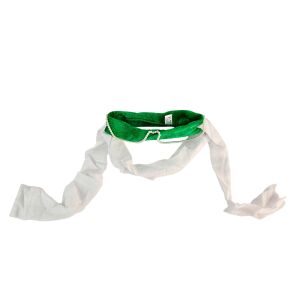 Diadema de damisela de castillo, de terciopelo verde
