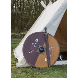 Tienda vikinga, 2 x 2,3 x 1,8 m, 350 g/m², color natural