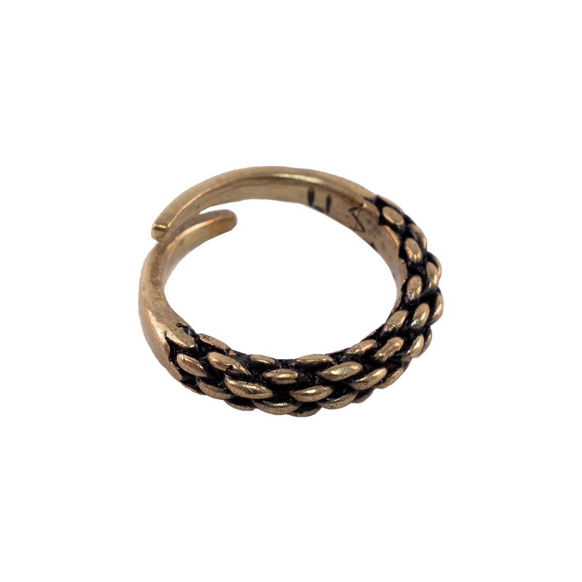 Anillo vikingo bronce "Cadena" talla M