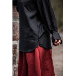 Blusa medieval negra "Morgan