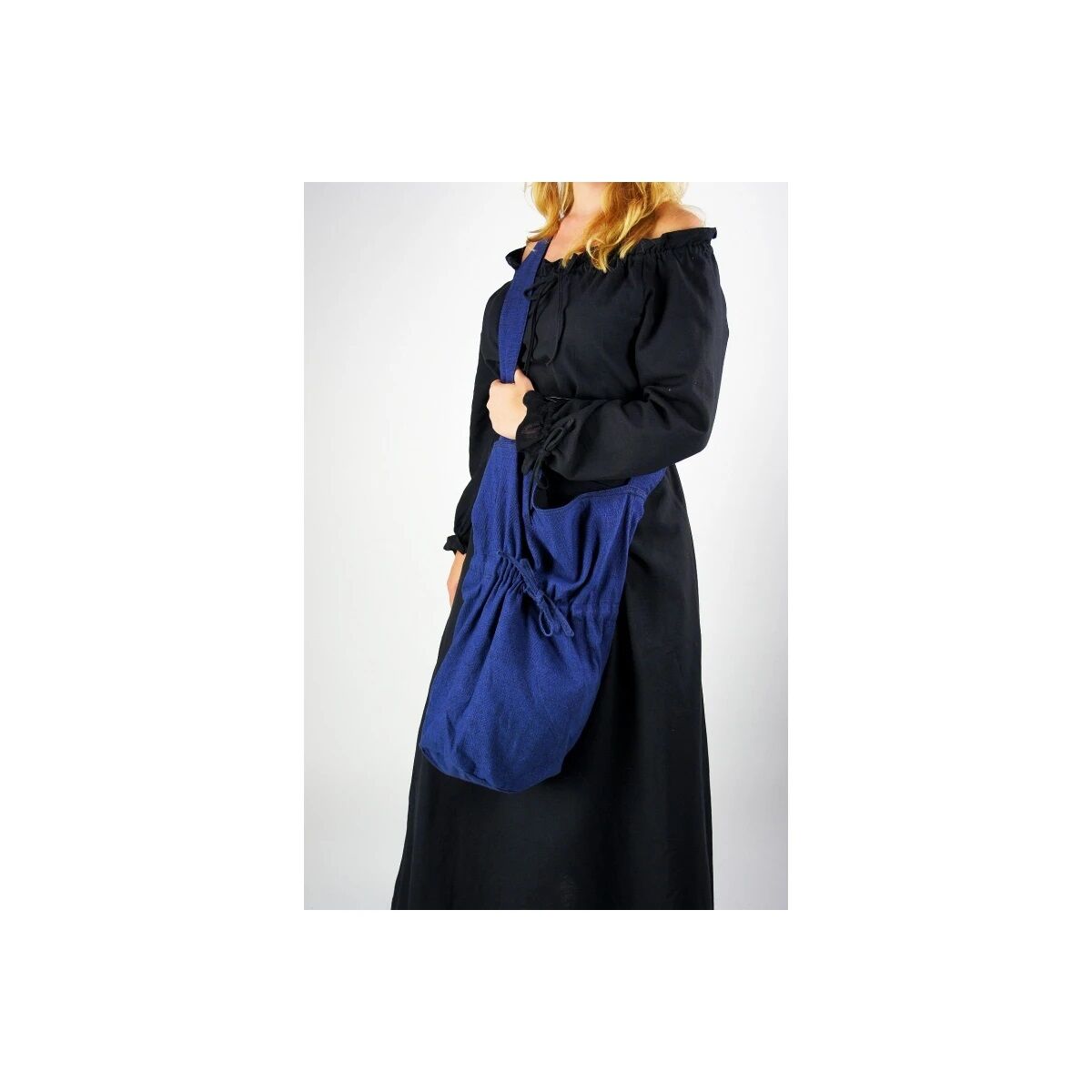 Bolso bandolera azul "Leti