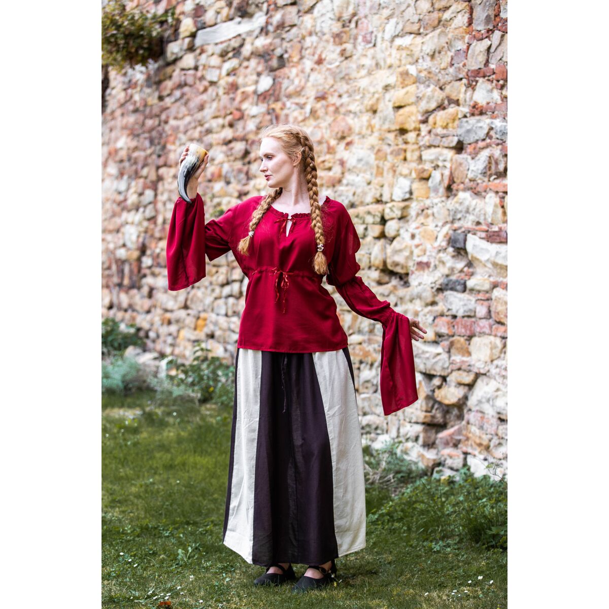 Blusa "Victoria" roja XXXL