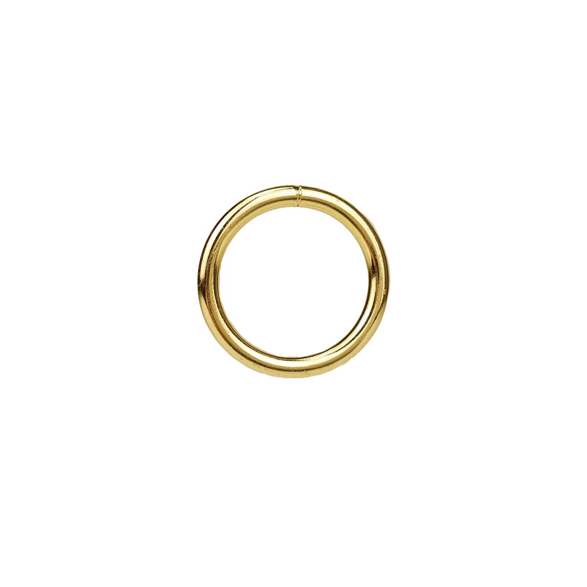 Junta tórica de acero, latonado (distribuidor de correa), 20 mm