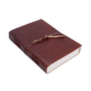 Libro de cuero 100 páginas diario cuaderno