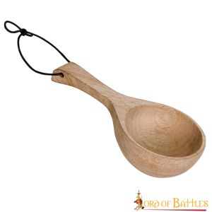 Cuchara de madera Guksi Hecho a mano de madera