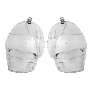 Hombreras góticas calibre 16 (1,6 mm)