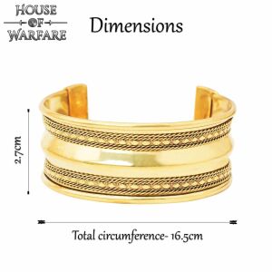 Brazalete de latón
