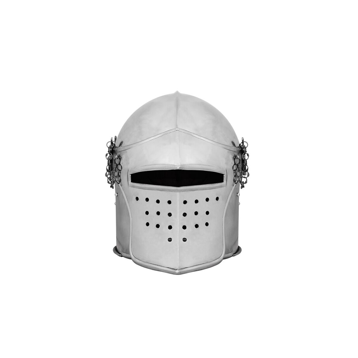 Casco Bascinet cerrado