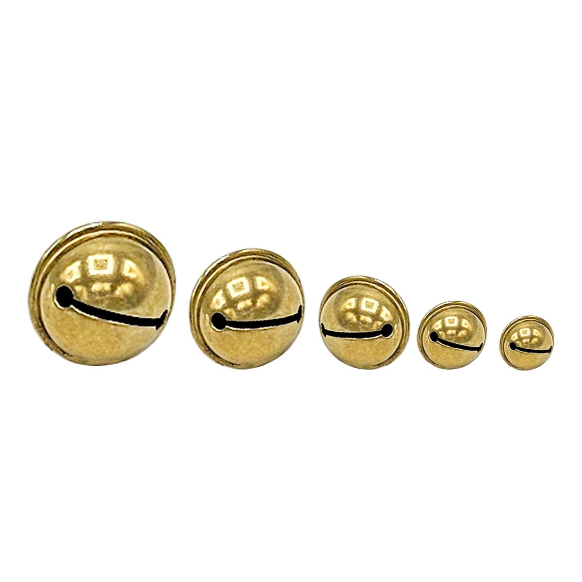 Mittelalterliche Schellen / Glöckchen, goldfarben