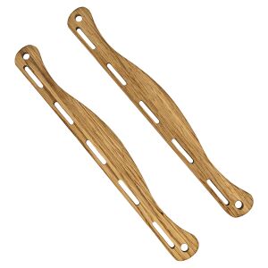 1 par de cuelgabolsos Viking de roble "Birka" de 27 cm