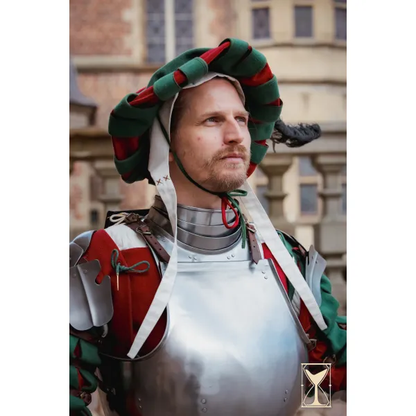 Sombrero Landsknecht - lana, tocado LARP renacentista