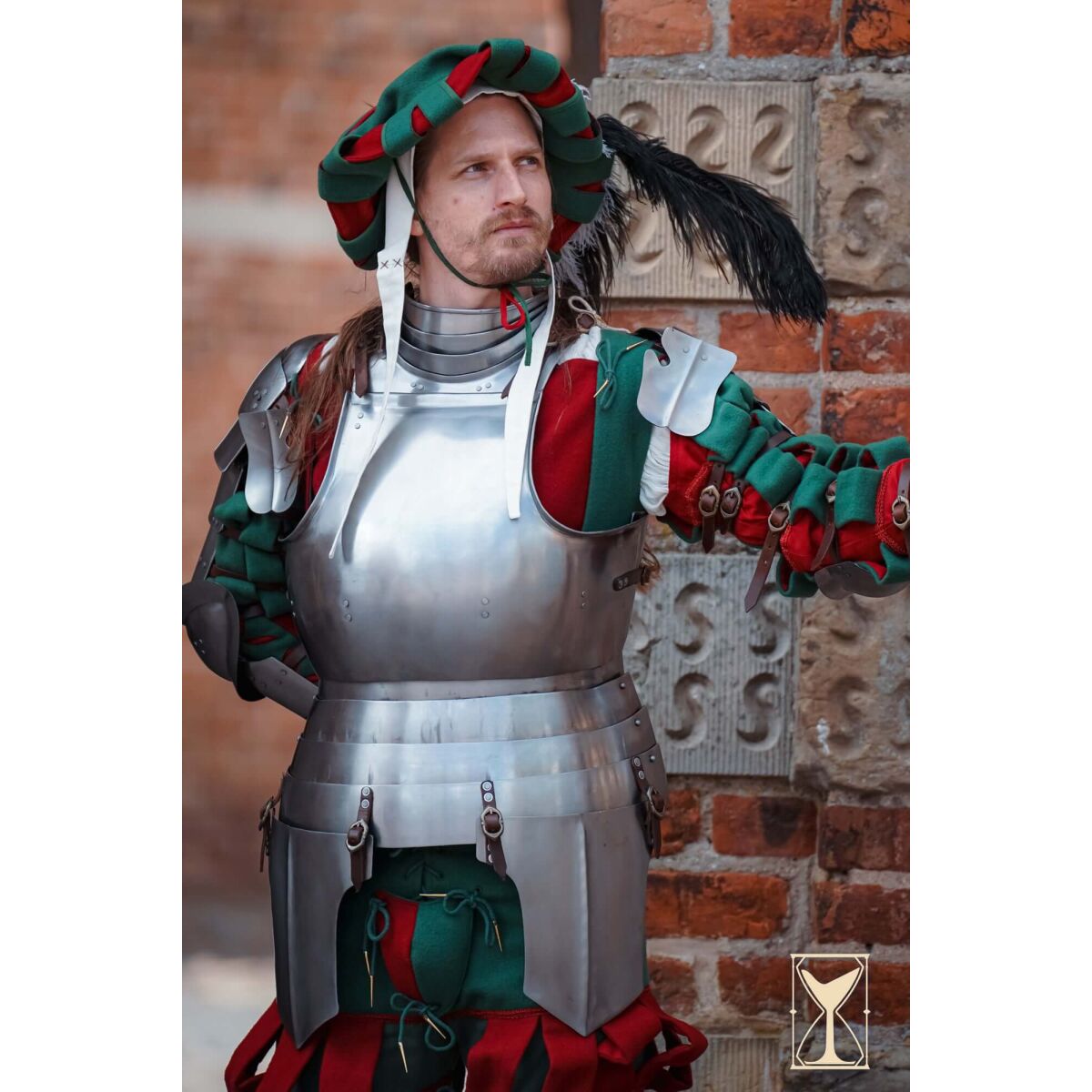 Landsknecht Küraß Acero de 1,6 mm