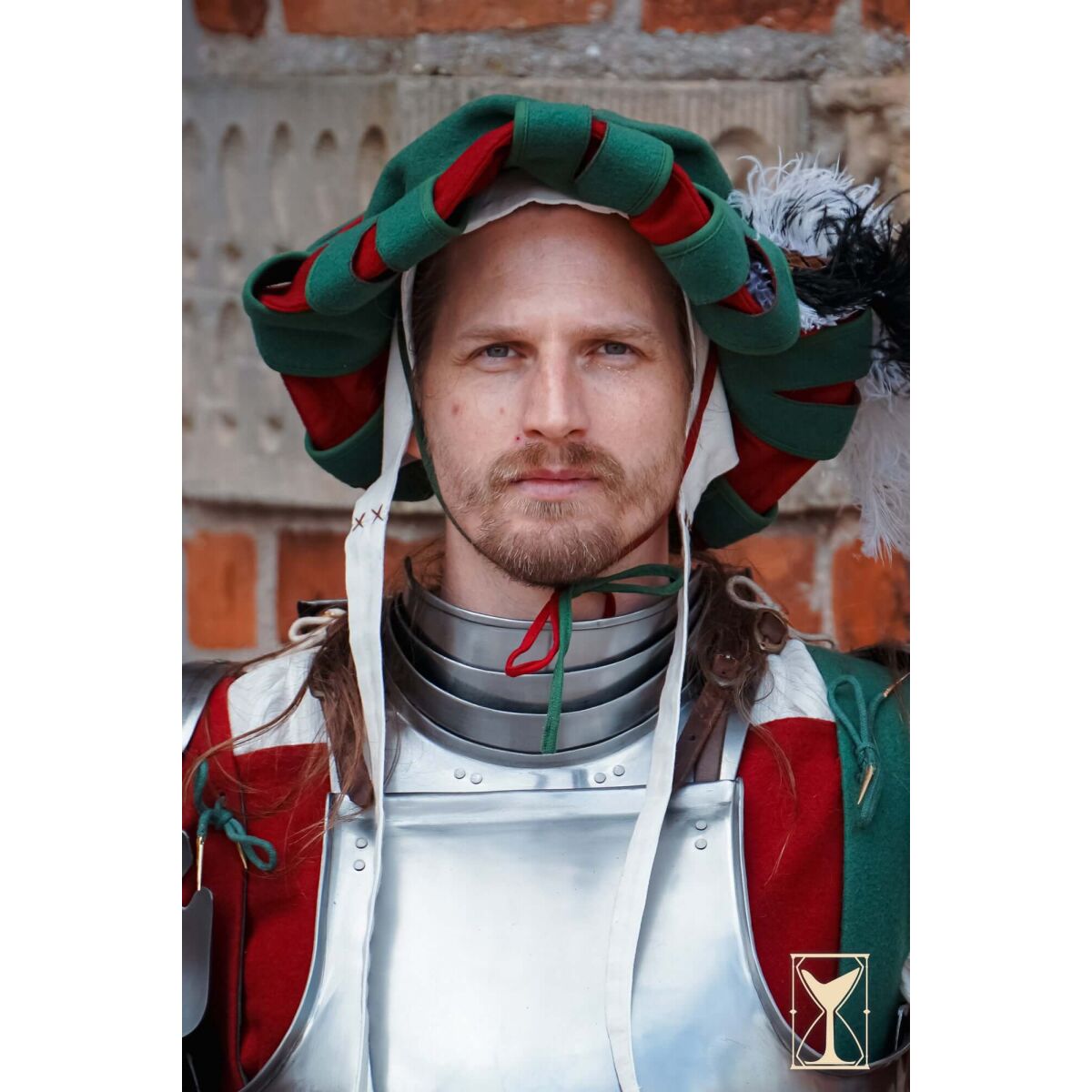 Landsknecht Gorget Acero de 1,6 mm