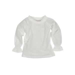 Blusa infantil de manga larga de estilo medieval «Helena», color natural, talla 146, artículo con pequeño defecto