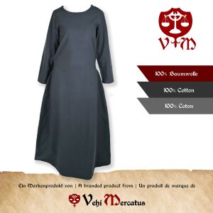 Vestido medieval clásico o enagua azul «Amalie» XXXL, artículo de segunda calidad