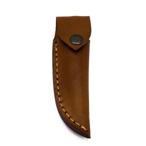 Navaja de bolsillo o plegable con funda de cuero Bandolero