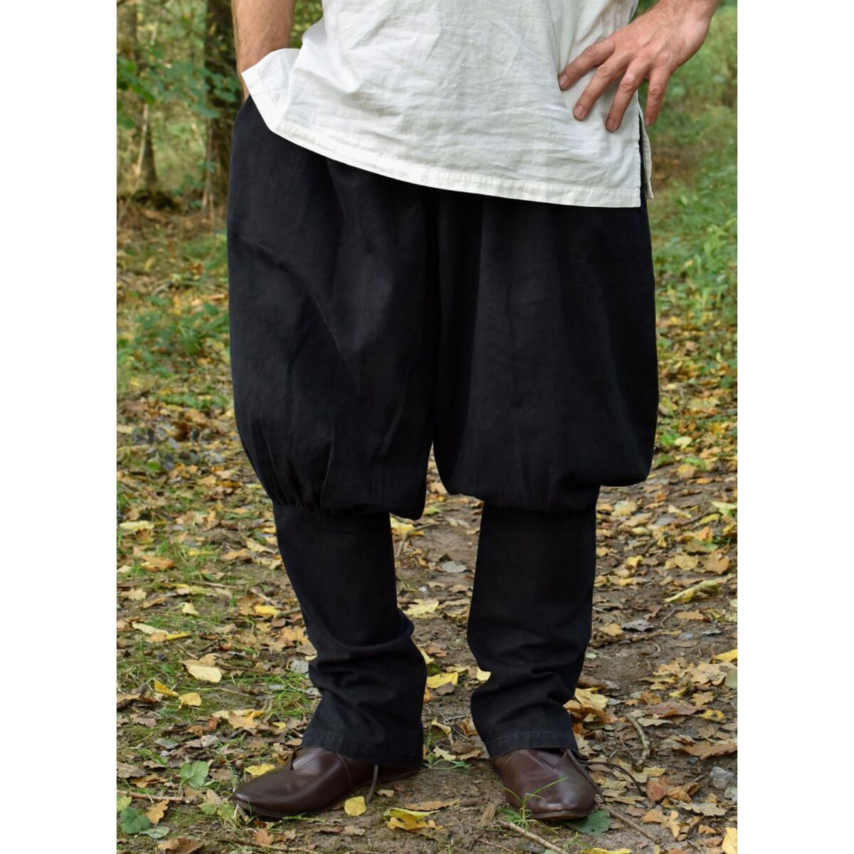 Pantalones Viking / Pantalones Rush Olaf, negro M